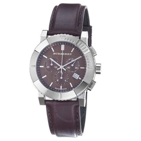 burberry watch bu2307|Burberry Chronograph Brown Dial Brown Leather Men's Watch .